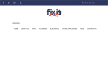 Tablet Screenshot of fix-itrite.com